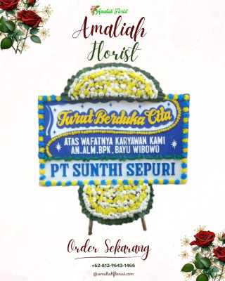 Papan Bunga Duka di Timbang Galung
