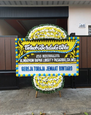 Papan Bunga Duka di Timbang Galung