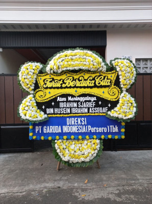 Papan Bunga Duka di Timbang Galung