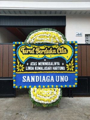 Papan Bunga Duka di Timbang Galung