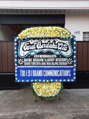 Papan Bunga Duka di Timbang Galung